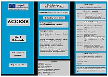 Work Schedule of Gelsenkirchen Meeting Programme 2011-05-25