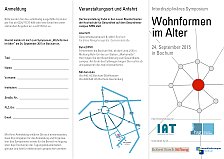 Programm und Anmeldung Symposium 