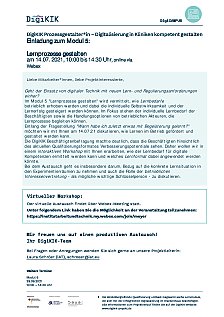 Einladung Modul 5 DigiKIK 14.07.2021