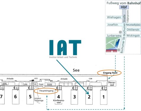 Skizze vom Wissenschaftspark Skizze vom Wissenschaftspark