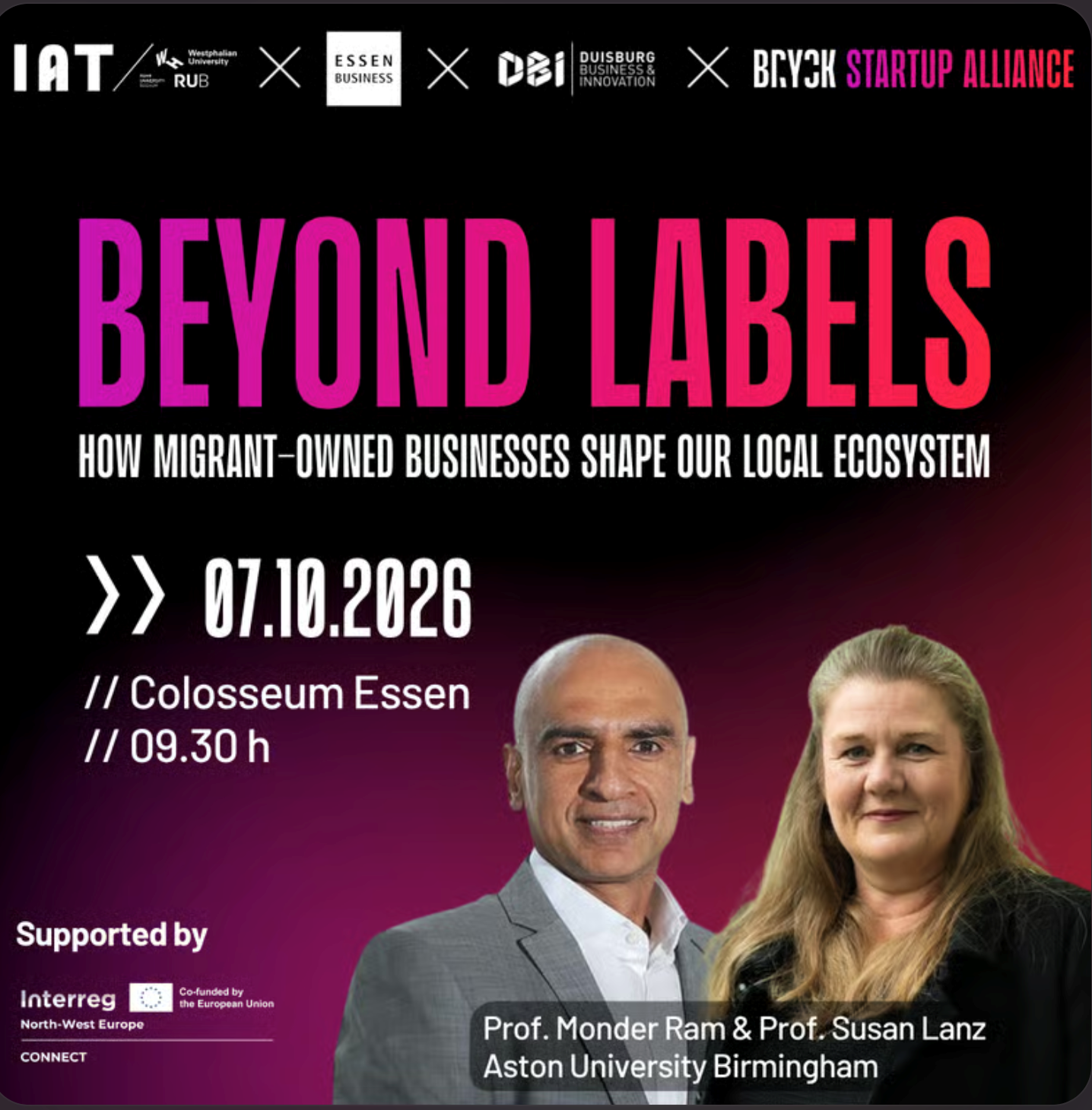Veranstaltung Beyond Labels 07.10.2026 Slide mit Veranstaltung Beyond Labels 07.10.2026