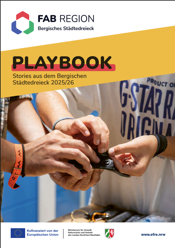 Playbook – Stories aus dem Begischen Städtedreieck 2025/26 © CSCP Slide mit Playbook – Stories aus dem Begischen Städtedreieck 2025/26 © CSCP