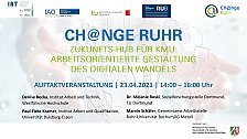 Präsentation zur Ch@ange Ruhr Auftaktveranstaltung