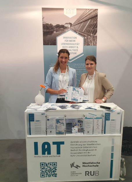 HSK4 Bild des IAT Stands beim Hauptstadtkongress