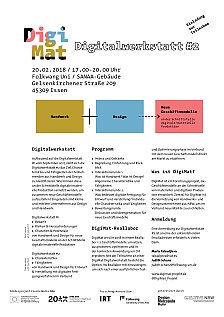 DigiMat - Digitalwerkstatt #2_Einladung